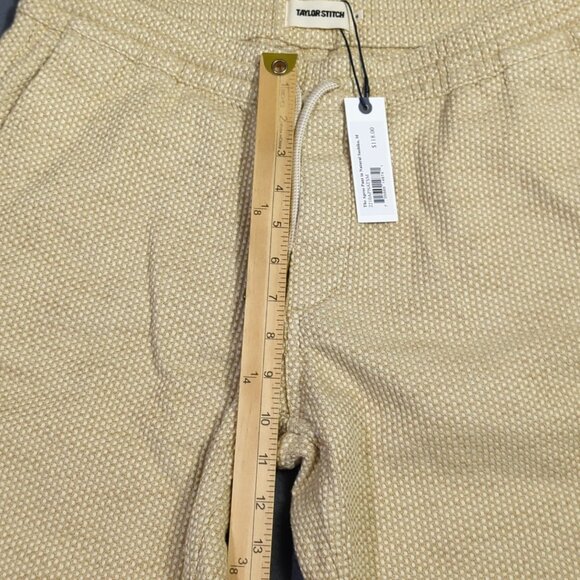 Taylor Stitch Pants Men's M Beige The Apres Pant In Natural Sashico NWT - Picture 6 of 12